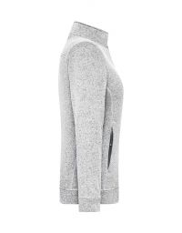 Weiße Fleece Jacke Damen